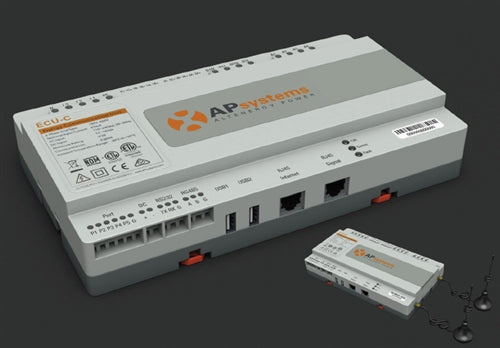 APsystems ECU-C Gateway > Commercial Energy Communications Unit for YC600 & QS1 Microinverters - ECU