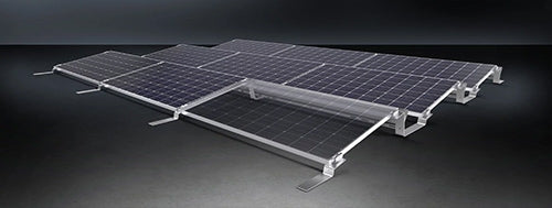 AeroCompact CompactFlat > Flat Roof Solar Panel Racking