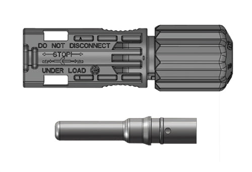 UTX PV Cable Connector 10 AWG Wire - MALE - UTXCMA4AM