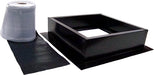Attic Breeze AB-004-BLK > Roof Curb Installation Kit, Black