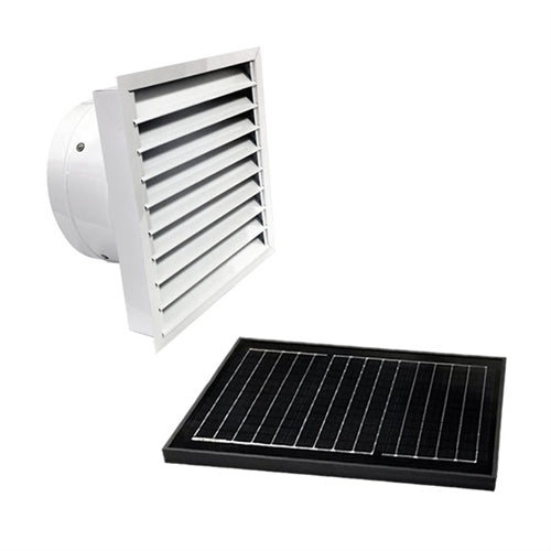 Attic Breeze AB-2563 > 25 Watt Solar Attic Fan / Wall Mount