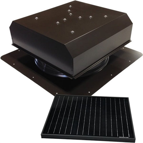 Attic Breeze Gen3 AB-3523D > 35 Watt Solar Attic Fan - Self-Flashing - Detached Panel
