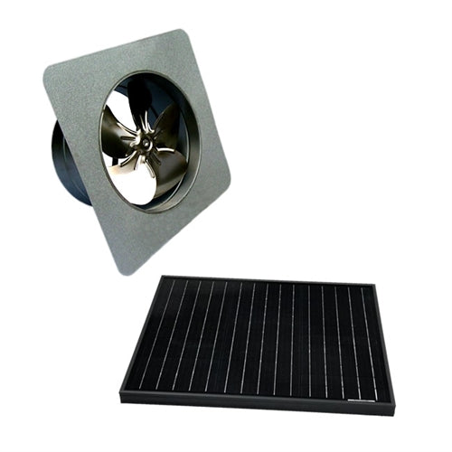 Attic Breeze AB-3553 > 35 Watt Solar Attic Fan / Gable Mount