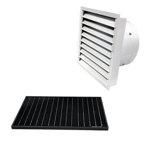 Attic Breeze AB-3563 > 35 Watt Solar Attic Fan / Wall Mount