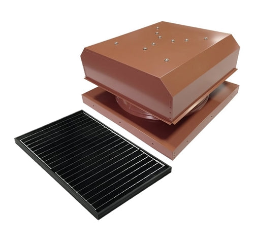 Attic Breeze Gen3 AB-4543D > 45 Watt Solar Attic Fan - Curb-Mount - Detached Panel