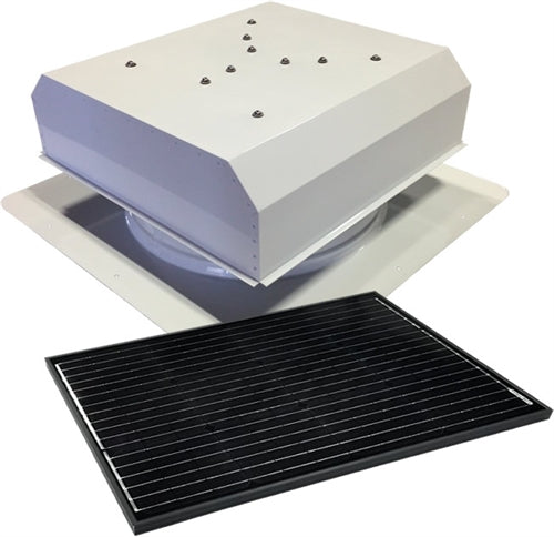 Attic Breeze Gen3 AB-6523D > 65 Watt Solar Attic Fan - Self-Flashing - Detached Panel