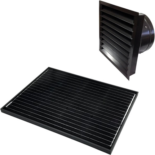 Attic Breeze AB-6563 > 65 Watt Solar Attic Fan / Wall Mount