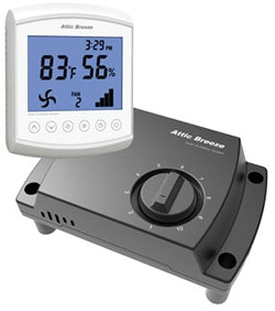 Attic Breeze Mate for Attached Panel Fans - CS-10A