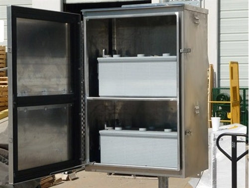 BBA-6, Solar Battery Box (Accommodates 6 Batteries)