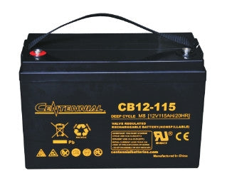 Centennial Battery CB12-115 >  12V 115 Amp Hour - Group 31 AGM Sealed Lead Acid Battery