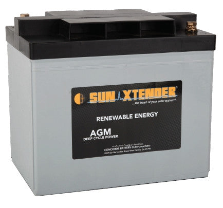 Concorde PVX-1380T > 6 Volt 138 Amp Hour AGM Battery