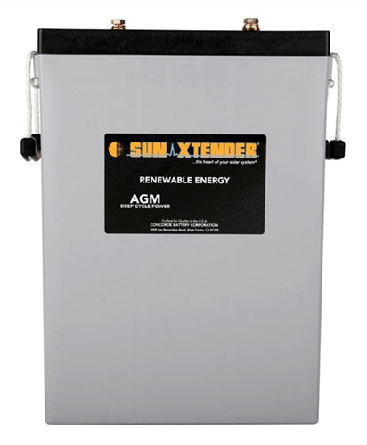 Concorde PVX-4050HT > 6 Volt 405 Amp Hour AGM Battery