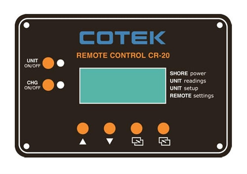 Cotek CR20 > Remote for Cotek SL Series Inverters - Includes 50' cable