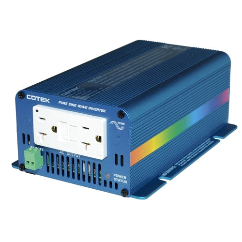 Cotek S150-112 - 150 Watt 12 Volt Inverter / Pure Sine Wave