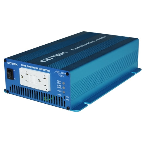 Cotek S600R-124 - 600 Watt 24 Volt Inverter / Pure Sine Wave