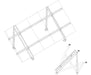 DPW Solar DP-LPRGM4 - Low-Profile Roof/Ground Mount