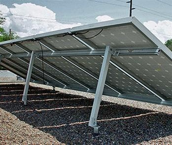 DPW Solar LPRGM - Power-Fab Custom Low Profile Roof/Ground Mount
