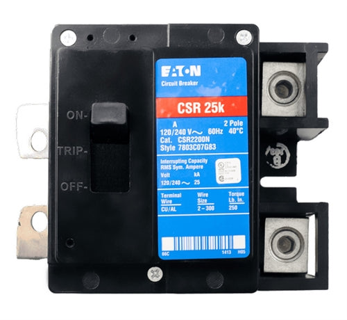Eaton BRK-125A-2P-240V > 125 Amp 240 VAC 2-Pole Breaker for Enphase Enpower Smart Switch