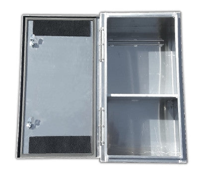 Eco-Enclosure AB-POL-2X30-MF-MD > Medium Solar Battery Box (Accommodates 2 Batteries)