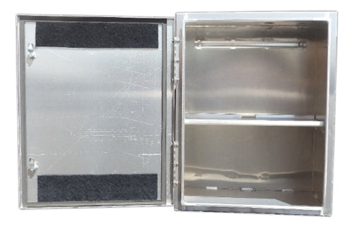 Eco-Enclosure AB-POL-2X30-MF-MD > Medium Solar Battery Box (Accommodates 2 Batteries)