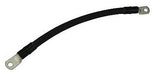 EcoDirect 2/0 AWG 12 Inch Battery Cable / Black