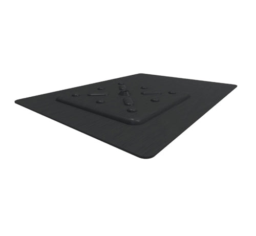 EcoFasten 44R Flashing Al Blk > 12 INCH x 14 IN Black Flashing - Aluminum, # 3015014