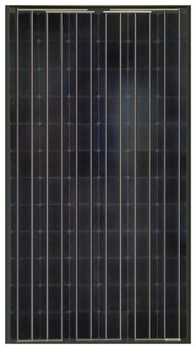 Hanwha SF160-24-M185B - 185 Watt Black Solar Panel