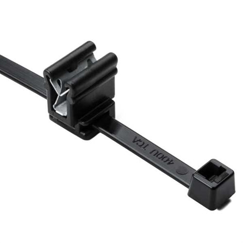 Hellermann 156-00635 > Cable Tie and Edge Clip 50 lb, 8.0" Long, Black