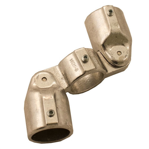 Hollaender 19E-8 > Double Adjustable Socket Tee - 1 1/2 Inch - Aluminum