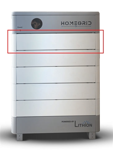 HomeGrid Stack'd HG-FS48100-15OSJ1 > 4.8 kWh Lithium Iron Stack'd Battery Module - Single Battery Module