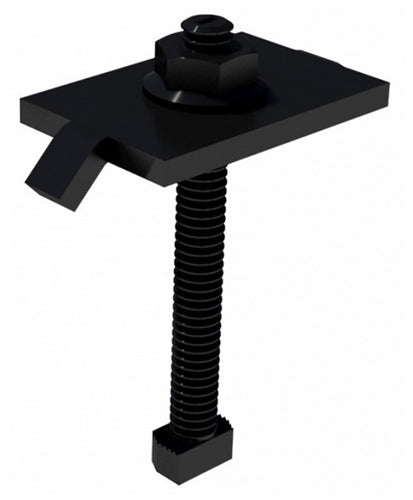 IronRidge 29-70TB-108B - 2.5 INCH F/G/K BLK T-BOLT Mid Clamp