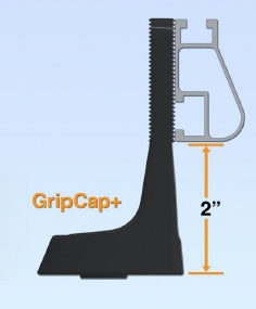 IronRidge FV-GCP-01-B1 > FlashVue GripCap+, 1" taller than standard GripCap - Black Finish - 1 Unit
