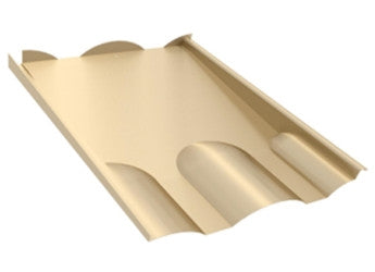 IronRidge KOF-W01-T1 > Knockout Tile, Tan Flashing, W Profile - 1 Unit