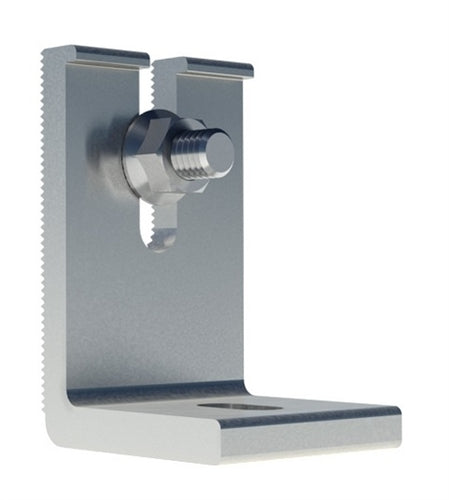 IronRidge Slotted L-foot, Mill Finish, 4 Piece Kit, IronRidge-RS-LFT-001