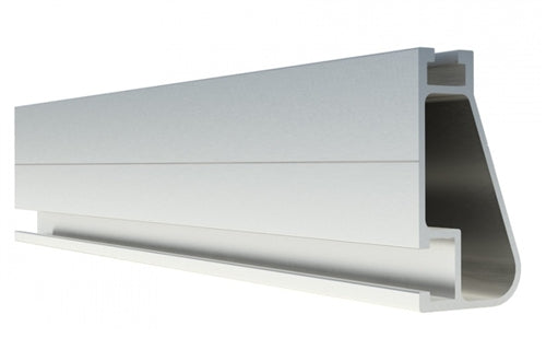 IronRidge XR-100-204A > XR 100 Rail, 17ft - Clear Anodized Finish