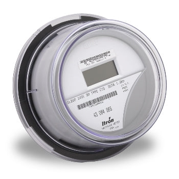 Itron Centron C1S > Digital kWh Meter 120 / 240 VAC, CL200, LCD Digital Display