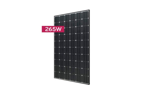 LG Solar LG265S1C-A3 - 265 Watt Black Solar Panel