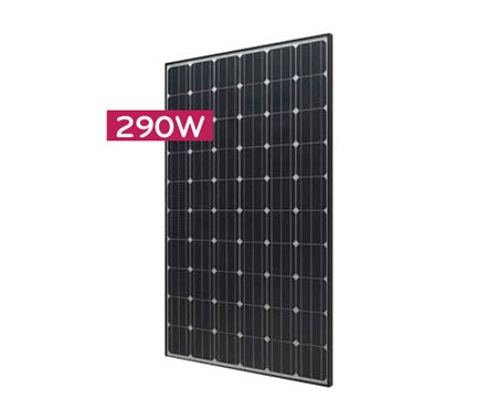 LG Solar LG290N1C - 290 Watt Black Frame Solar Panel