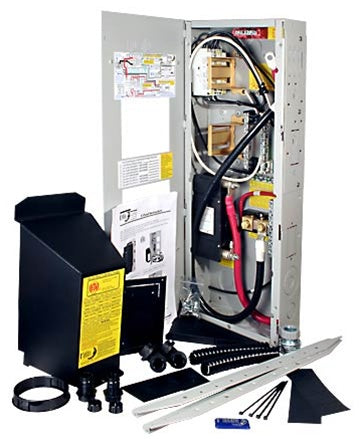 Midnite Solar MNE250STS-L - 250 Amp 125 VDC Outback E-Panel - Stretched Gray Steel