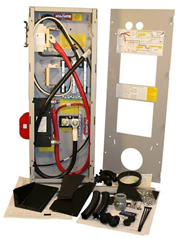 Midnite Solar MNE250STULite-L - 250 Amp 120 VAC Outback E-Panel - Gray Steel