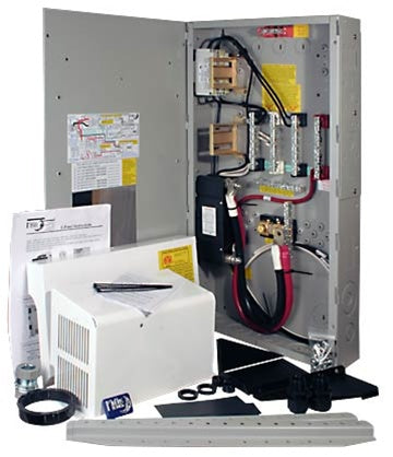 Midnite Solar MNE175STM-L - 175 Amp 125 VDC Magnum E-Panel - Gray Steel