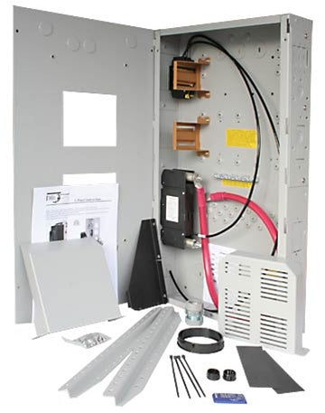 Midnite Solar 175 Amp 120/240 VAC Apollo E-Panel - Gray Steel - MNE175STAP240ULite-L