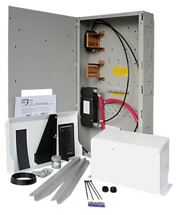 Midnite Solar 250 Amp 120/240 VAC Magnum E-Panel - Gray Steel - MNE250STM-240ULite-L