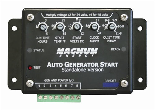 Magnum Energy ME-AGS, Auto Generator Start Module