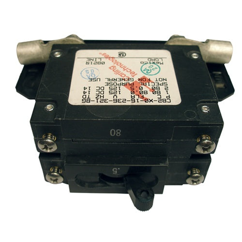 MidNite Solar MNDC-GFP80 - 80 AMP 150 VDC PNL Ground Fault Protect Breaker