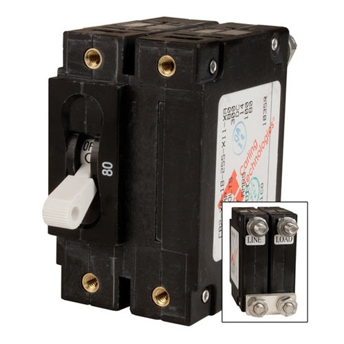MidNite Solar MNEDC80-300 - 80 AMP 300 VDC PNL Breaker