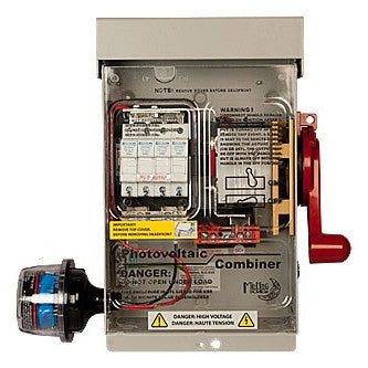 Midnite Solar MNPV4HV-Disco 3R-Deluxe-PSB > 4-String Disconnecting Combiner, Birdhouse Compatible with PSB