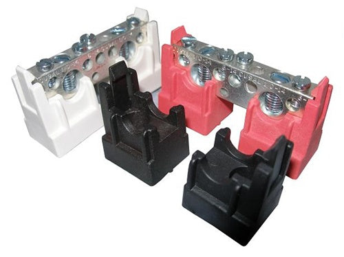 Midnite Solar Short Bus Bar, Insulated, White - MNSBBW