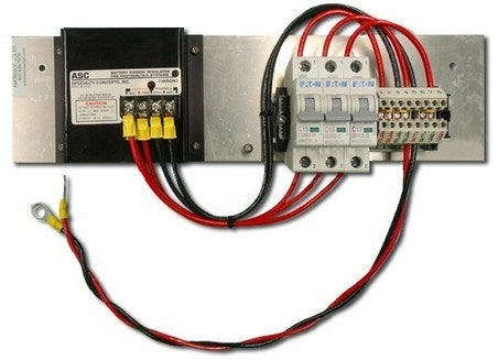 Morningstar Sunsaver AS-BBA2-16A12V Back Plate Assembly