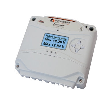 Morningstar ProStar PS-MPPT-40M > 40 Amp 12/24 Volt MPPT Charge Controller > With Digital Meter